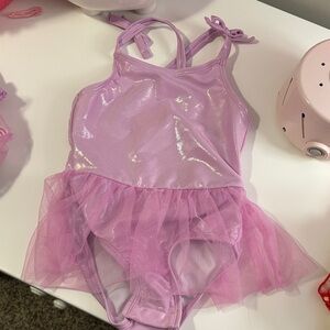 Cat & Jack Pink Kids Swim One Piece